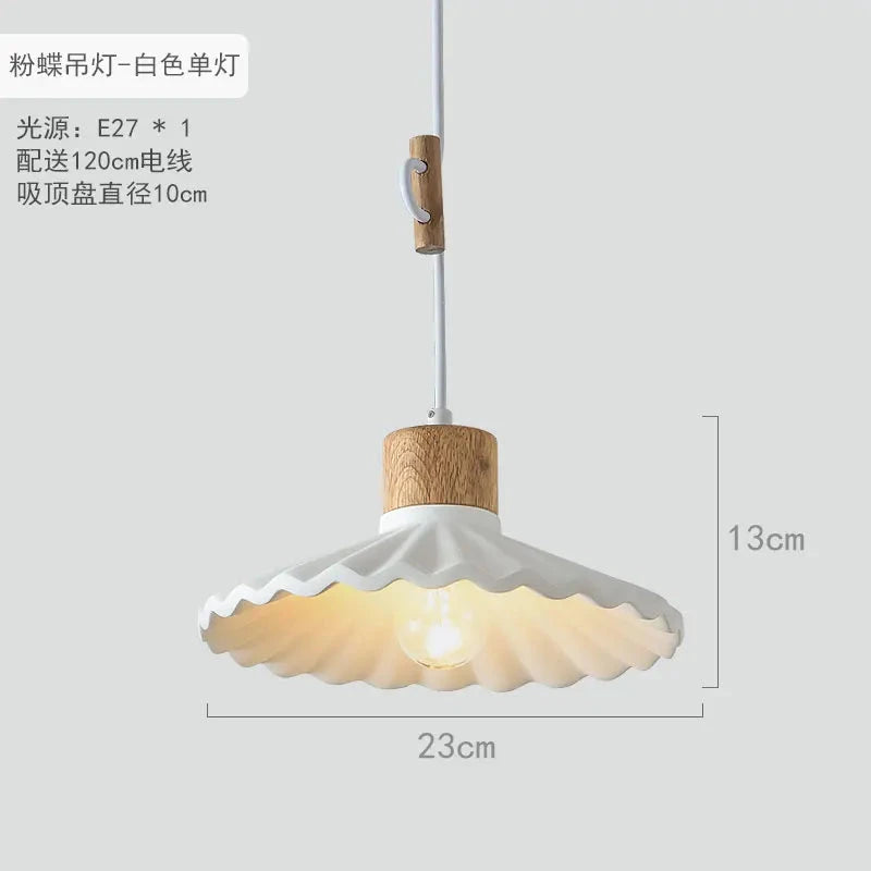 Nordic LED Pendant Light - Modern Cement Hanging Lamp