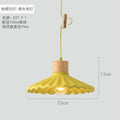 Nordic LED Pendant Light - Modern Cement Hanging Lamp