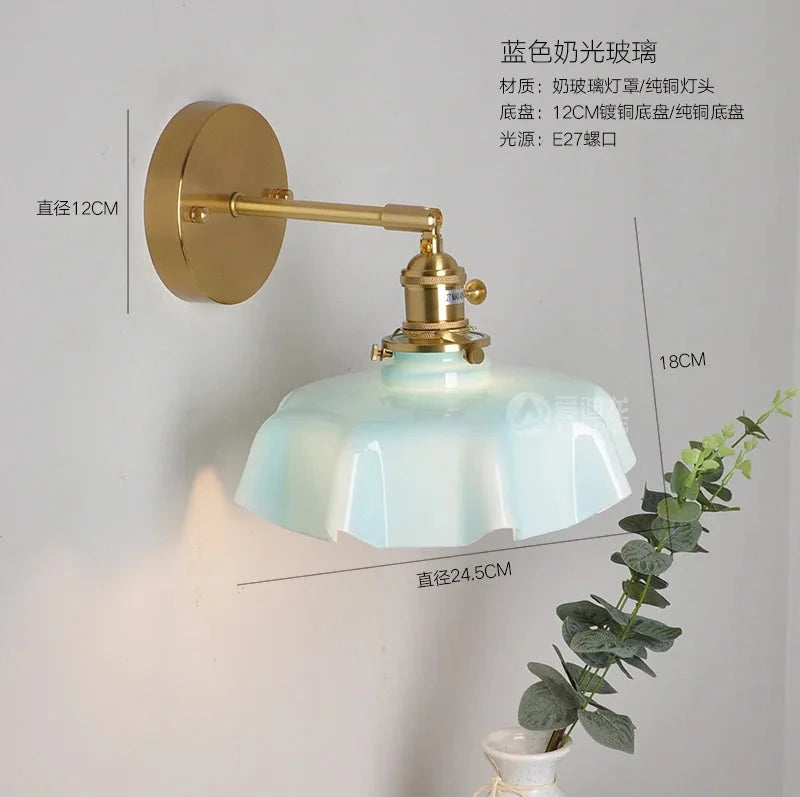 Nordic Glass Pendant Light – Modern LED Hanging Lamp