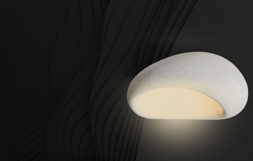 Luxurious bathroom with elegant crystal pendant lights above the vanity, creating a spa-like ambiance