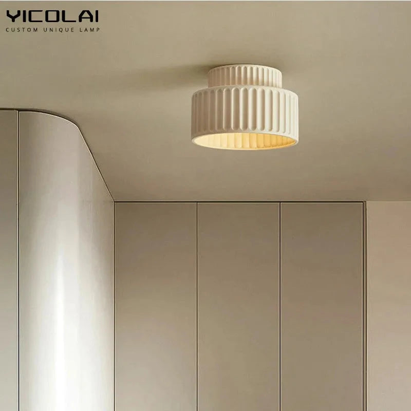 Nordic Wabi Sabi Ceiling Lamp for Study & Kitchen Lighting