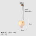 Amber Glass Pendant Light