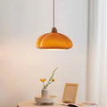 Pumpkin Pendant Light - Elegant Glass Fixture for Unique Home Decor