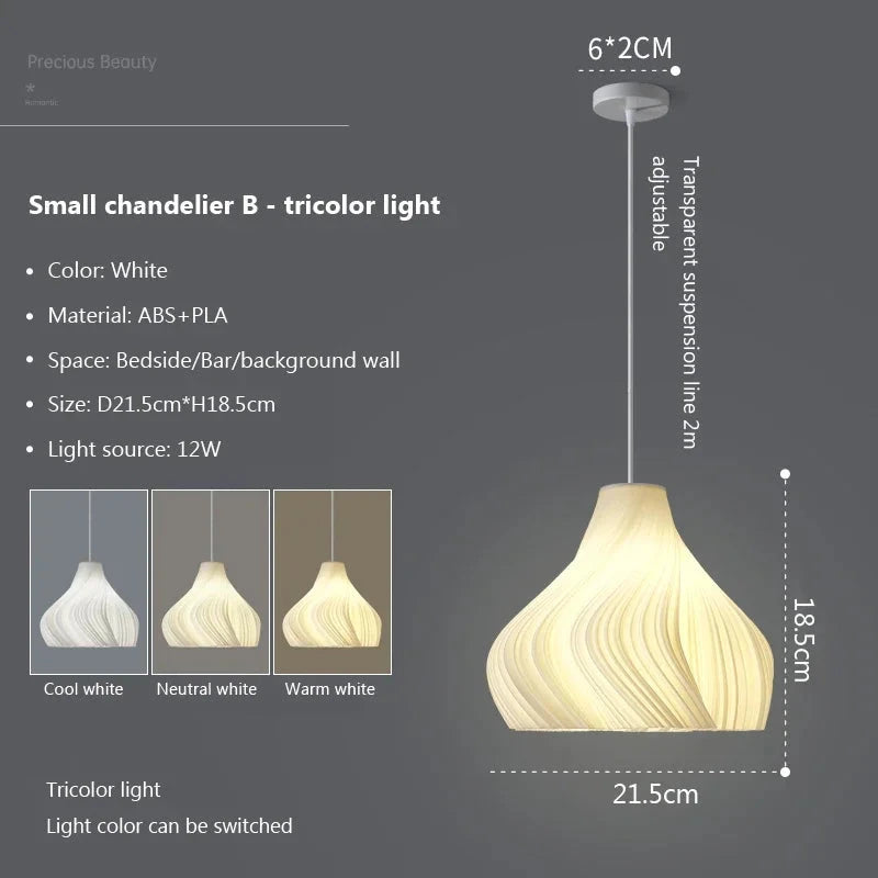 Creative 3D Pendant Light - Unique and Stylish Lighting Solution