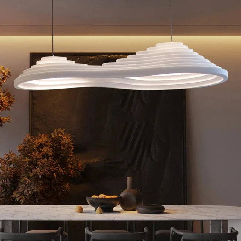 Double Porcelain Pendant Light