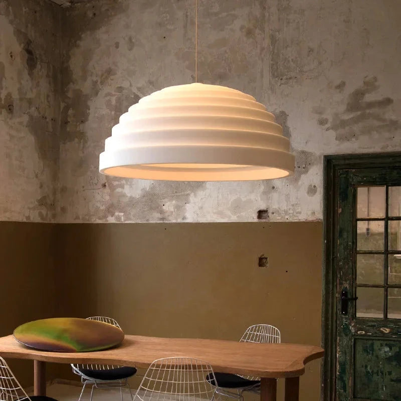 Double Porcelain Pendant Light