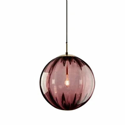 Glass Ball Pendant Light