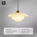 Cream Glass Pendant Light