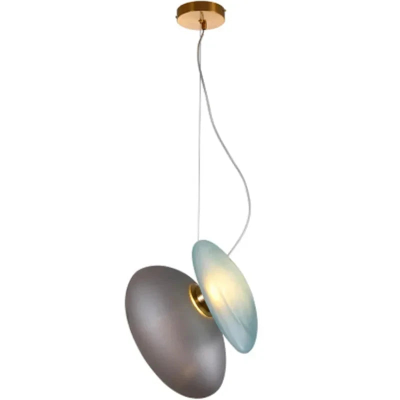 Amber Glass Pendant Light