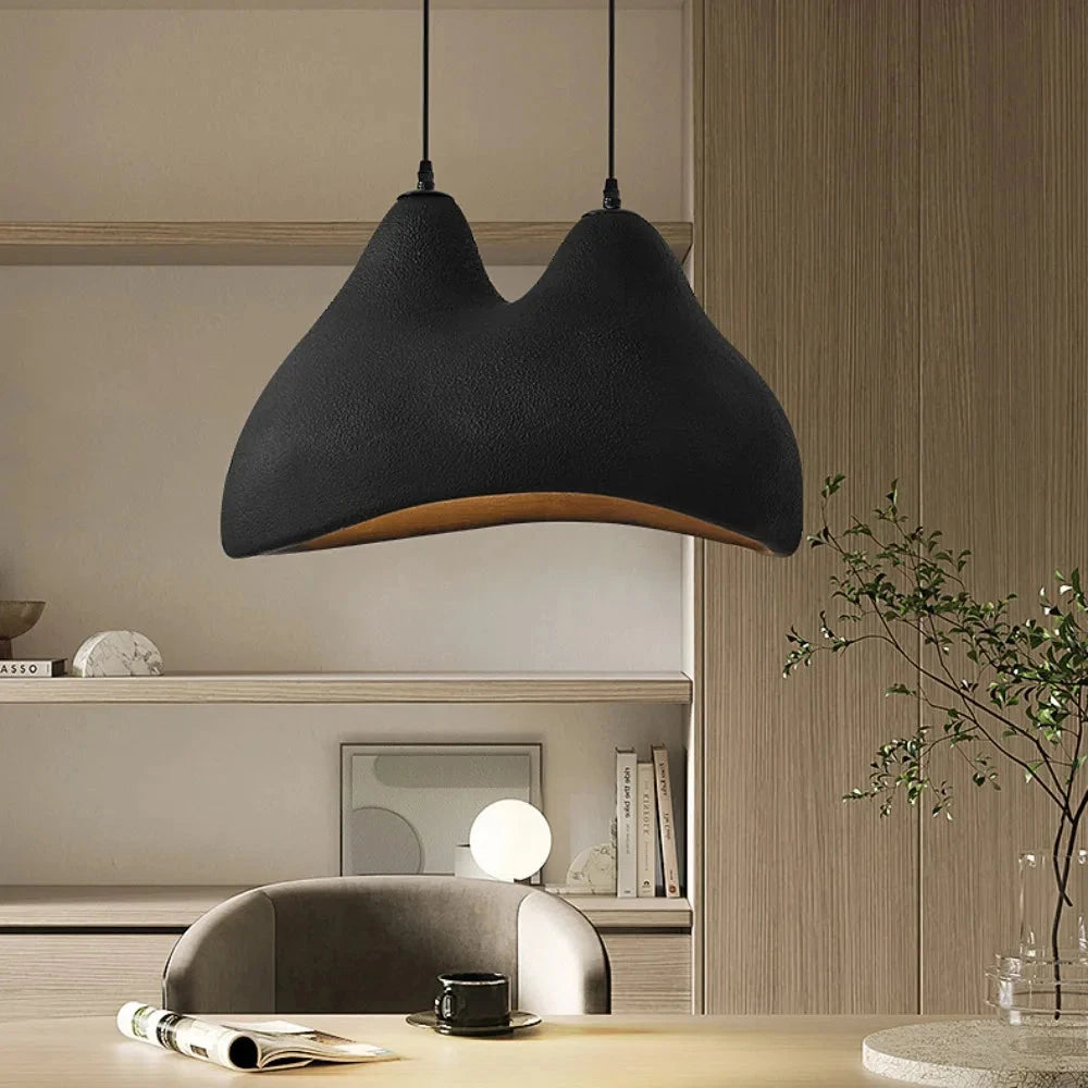 Nordic Wabi Sabi Pendant Light for Stylish Living Rooms