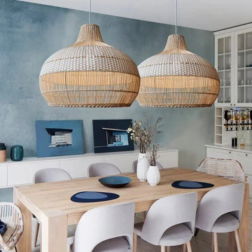 Basket Rattan Pendant Light