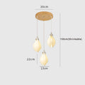 Magnolia Petal Pendant Light