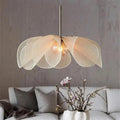 Flower Pendant Light - Elegant Floral Fabric Lighting for Home Decor