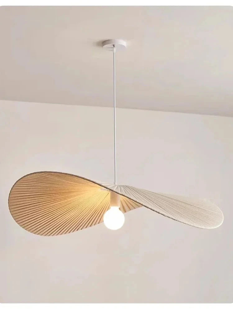 Fabric Hat Pendant Light