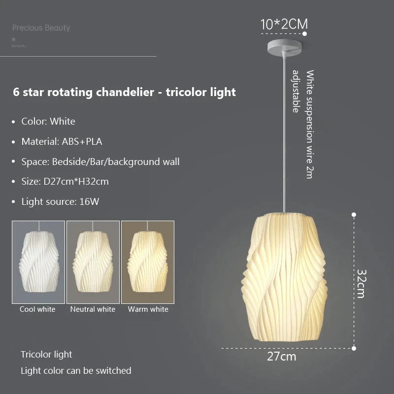 Creative 3D Pendant Light - Unique and Stylish Lighting Solution