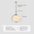 Minimalist Glass Pendant Light for Modern Home Decor