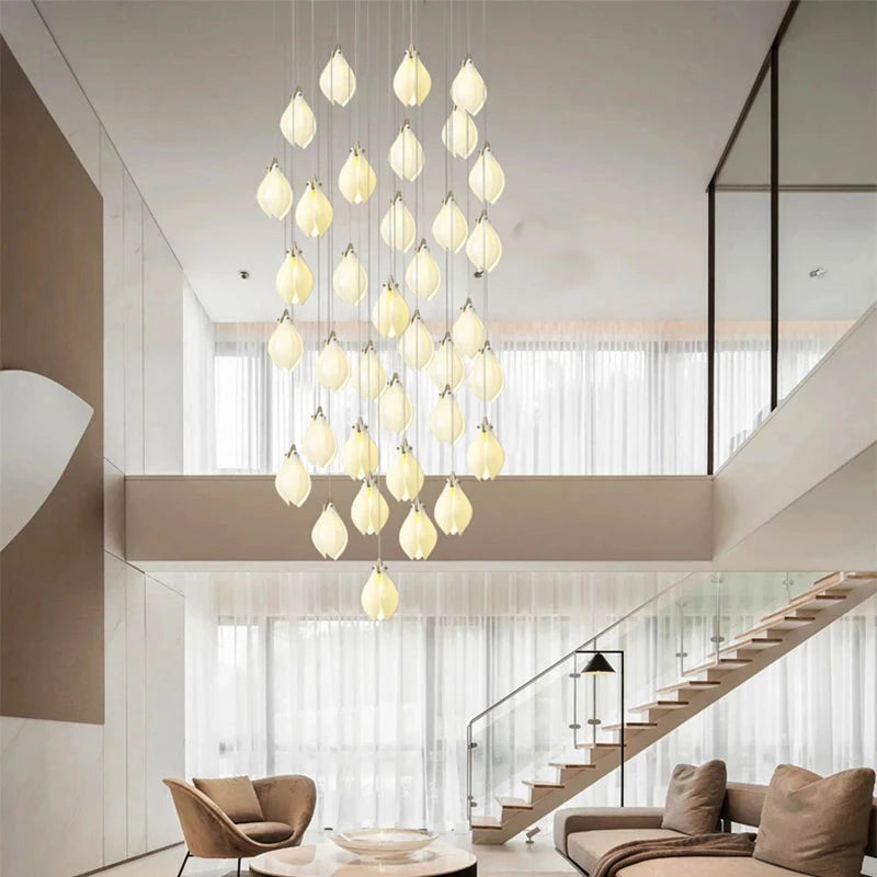 Magnolia Petal Pendant Light