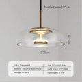 Smoked Glass Pendant Light Bowl for Elegant Illumination