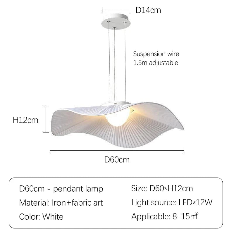 Lotus Leaf Pendant Light - Elegant Illumination for Your Home