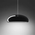 Nordic Pendant Lights Black White Round Aluminum Lampshade Chandelier for Dining Room Decor