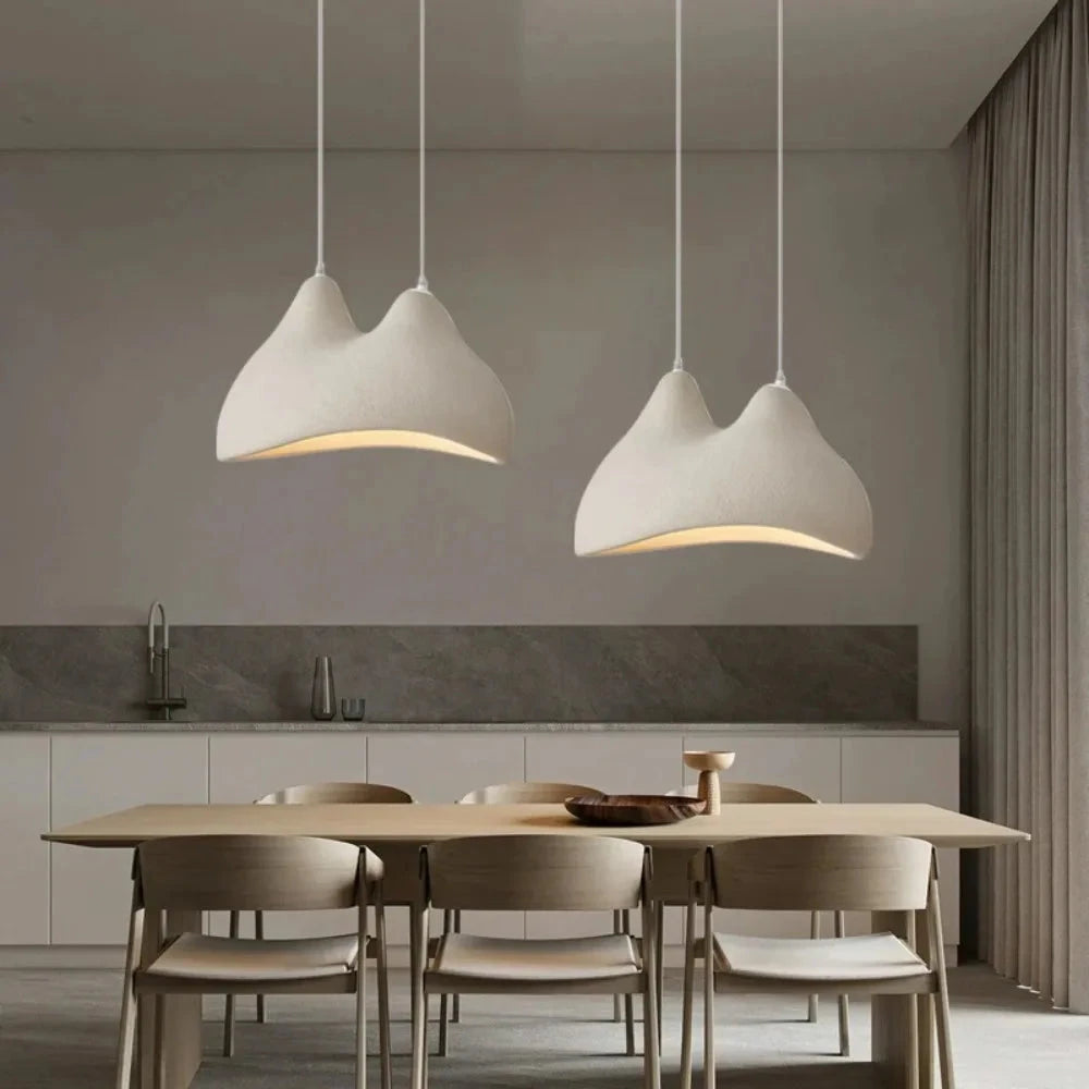 Nordic Wabi Sabi Pendant Light for Stylish Living Rooms