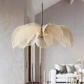 Flower Pendant Light - Elegant Floral Fabric Lighting for Home Decor