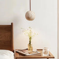 Travertine Stone Pendant Light for Elegant Home Decor