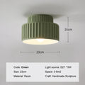 Nordic Wabi Sabi Ceiling Lamp for Study & Kitchen Lighting