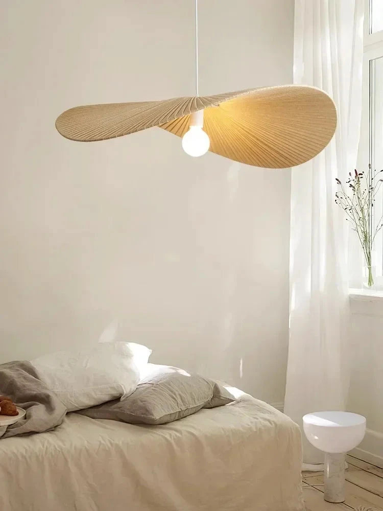 Fabric Hat Pendant Light