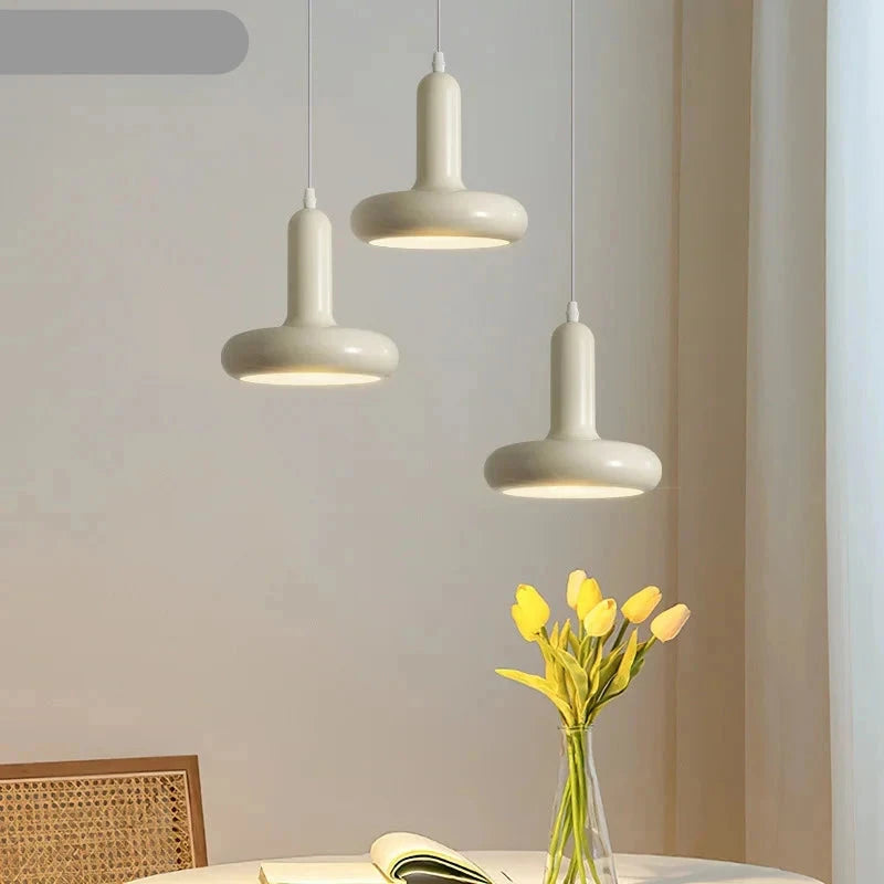 Retro Nordic Pendant Light - Stylish White Design for Modern Interiors
