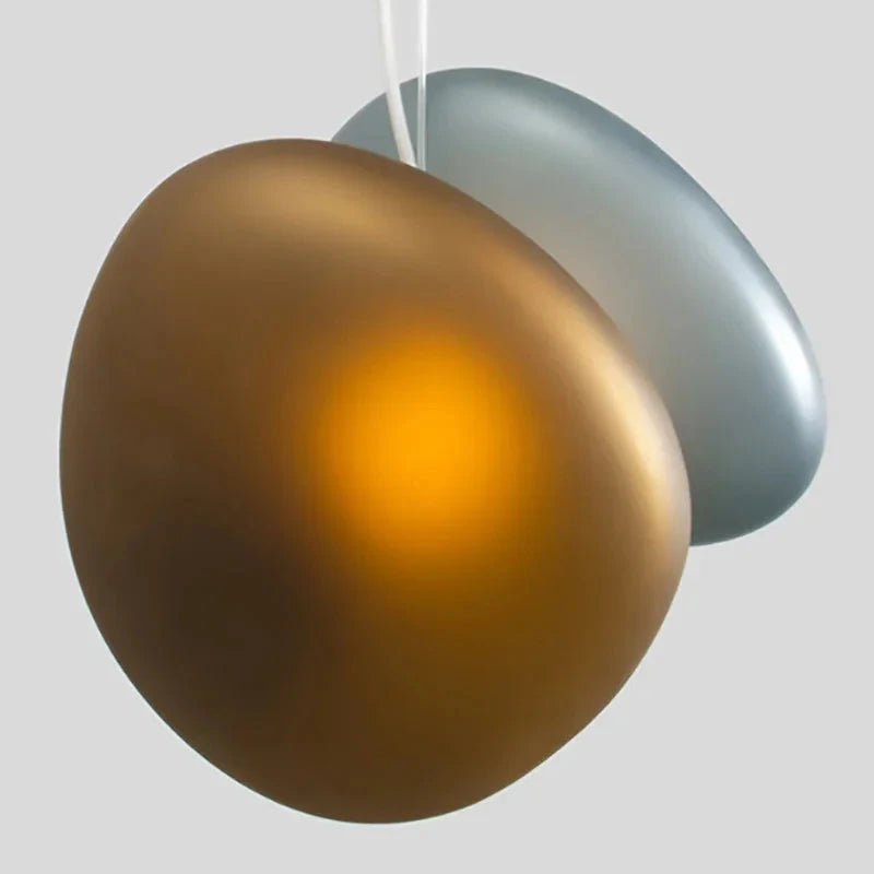 Amber Glass Pendant Light