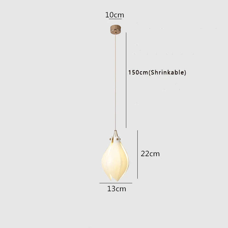 Magnolia Petal Pendant Light - Mi Casa