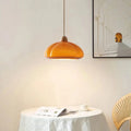 Pumpkin Pendant Light - Elegant Glass Fixture for Unique Home Decor