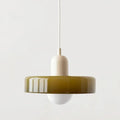 Stylish Macaron Glass Pendant Light for Modern Decor