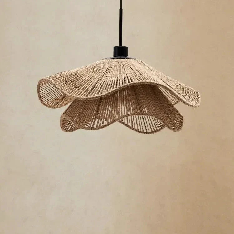 Rattan Pendant Light for Boho-Chic Home Decor