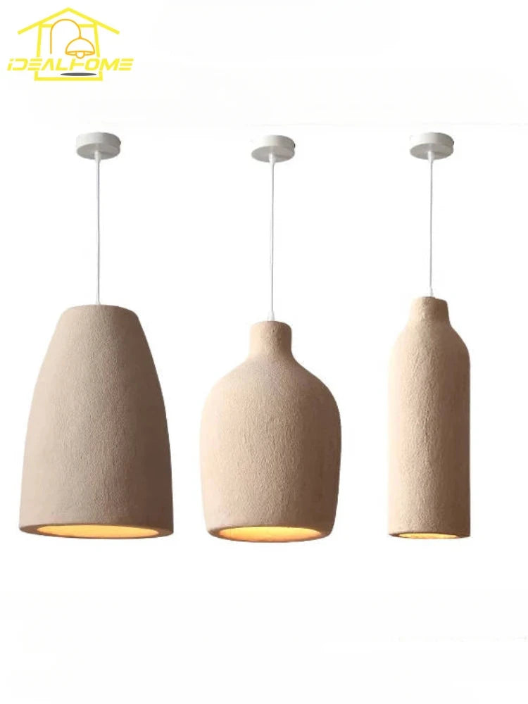 Japanese Wabi-Sabi Pendant Lights for Distinctive Industrial Home Decor