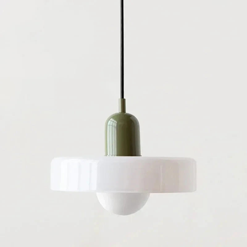 Stylish Macaron Glass Pendant Light for Modern Decor