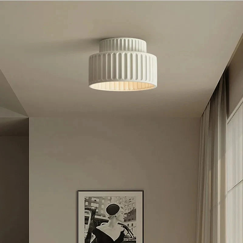 Nordic Wabi Sabi Ceiling Lamp for Study & Kitchen Lighting