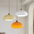 Pumpkin Pendant Light - Elegant Glass Fixture for Unique Home Decor