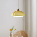 Pumpkin Pendant Light - Elegant Glass Fixture for Unique Home Decor