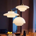Cream Glass Pendant Light