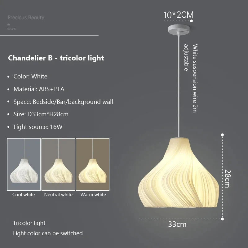 Creative 3D Pendant Light - Unique and Stylish Lighting Solution