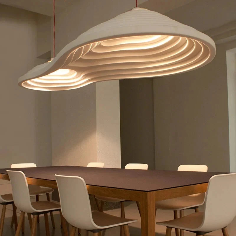 Double Porcelain Pendant Light