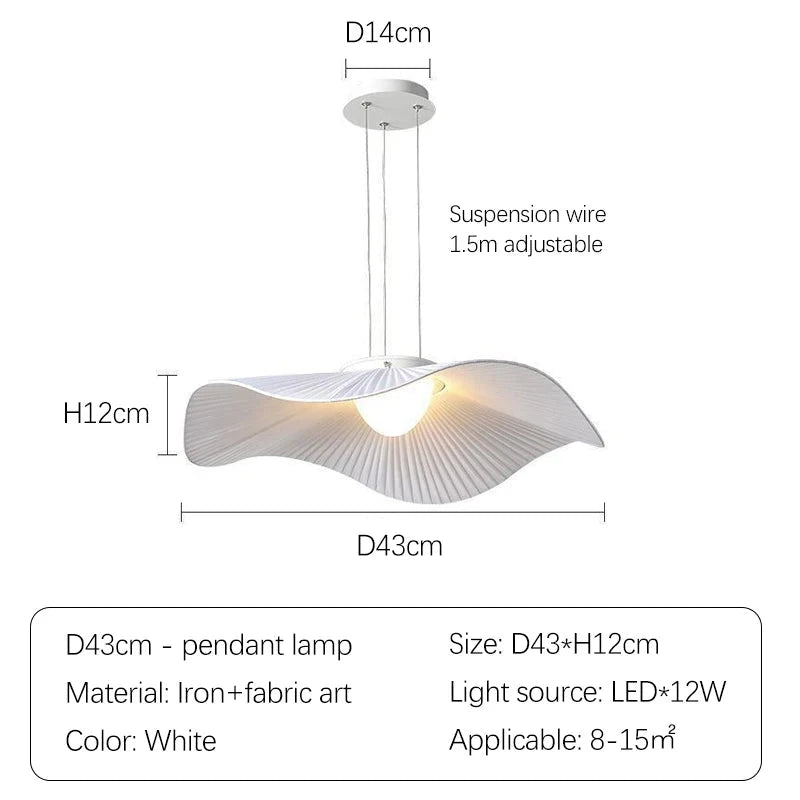 Lotus Leaf Pendant Light - Elegant Illumination for Your Home