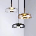 Smoked Glass Pendant Light Bowl for Elegant Illumination