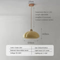 Pumpkin Pendant Light - Elegant Glass Fixture for Unique Home Decor