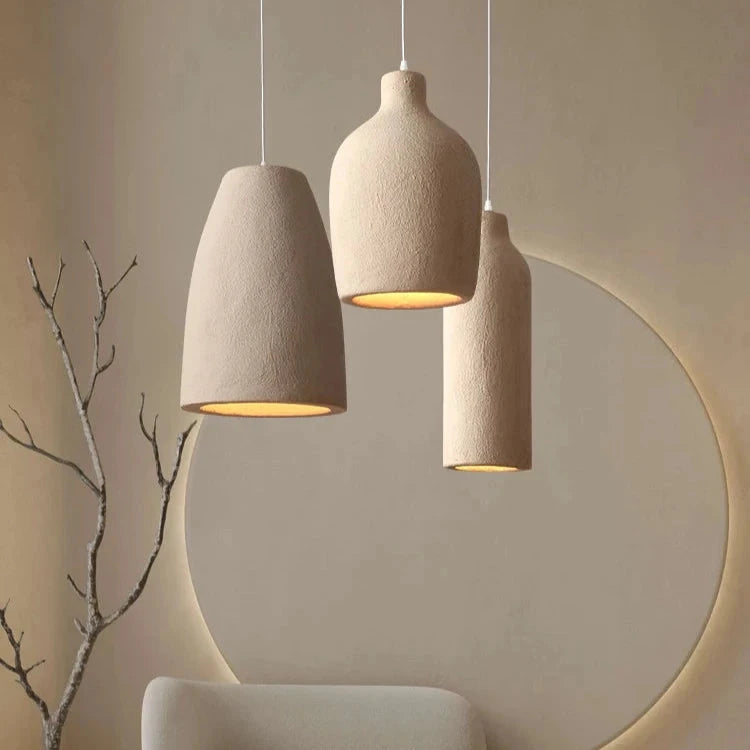 Japanese Wabi-Sabi Pendant Lights for Distinctive Industrial Home Decor