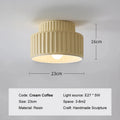 Nordic Wabi Sabi Ceiling Lamp for Study & Kitchen Lighting